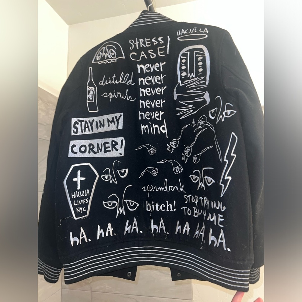 Haculla collective varsity jacket